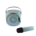 Колонка портативна XO F42 Dazzling Bluetooth LED з мікрофоном блакитний Колонка портативна XO F42 Dazzling Bluetooth LED з мікрофоном блакитний