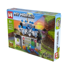Конструктор Minecraft MG1186 My World 274-307 деталей мікс