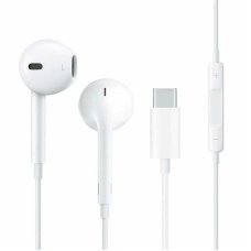 Навушники дротові вкладки WIWU EB307 Solobuds Type-C з мікрофоном білий