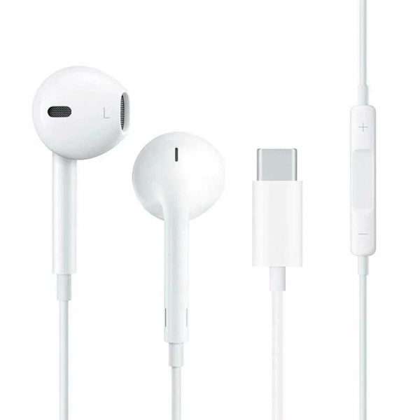 Навушники дротові вкладки WIWU EB307 Solobuds Type-C з мікрофоном білий