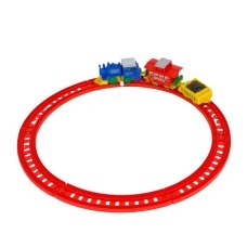 Залізниця з колією YN807-17 заводна різнобарвний