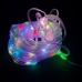 Світлодіодна гірлянда-нитка прозорий дріт 100 LED SFK-04 Bluetooth USB крапля 10 м мульти