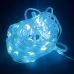 Світлодіодна гірлянда-нитка прозорий дріт 100 LED SFK-04 Bluetooth USB крапля 10 м мульти