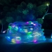 Світлодіодна гірлянда-нитка прозорий дріт 100 LED SFK-04 Bluetooth USB крапля 10 м мульти
