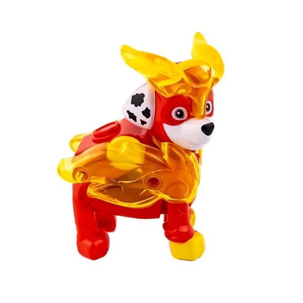 Ігрова фігурка Маршал Щенячий патруль PH028 з жетоном та світловими ефектами 7 см червоний