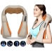 Масажер комір Massager of Neck Kneading роликовий бежевий