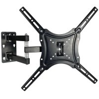 Кронштейн для телевізора 14"-55" Home Design HDL-117B-2 з нахилом та поворотом чорний Кронштейн для телевізора 14"-55" Home Design HDL-117B-2 з нахилом та поворотом чорний