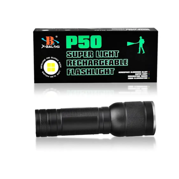 Ліхтар ручний акумуляторний Bailong BL-Z11-P50 чорний