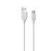 Кабель USB/Type-C 3 м BOROFONE BX14 2.4 A білий