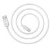 Кабель USB/Type-C 3 м BOROFONE BX14 2.4 A білий