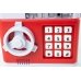 Скарбничка-сейф Банкомат Number Bank 19 х 13 см електронна з кодовим замком червоний