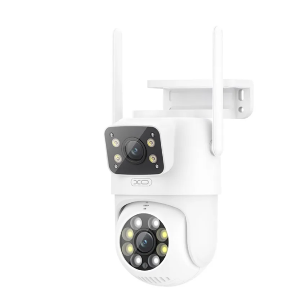 Наружна камера спостереження XO CR06 Star 400W Pixel Dual Screen Outdoor Dome Camera new