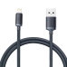 Кабель USB/Apple Lightning 1.2 м Baseus Crystal Shine 2.4 А чорний
