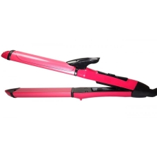 / Плойка випрямляч волосся Nova NHC-2009 2в1 турмалінове покриття 35 Вт