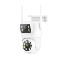 Наружна камера спостереження XO CR06 Star 400W Pixel Dual Screen Outdoor Dome Camera new