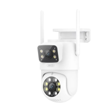 Наружна камера спостереження XO CR06 Star 400W Pixel Dual Screen Outdoor Dome Camera new