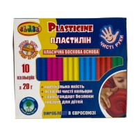 Набір пластиліну 10 кольорів Class 7645C восковий зі стеком