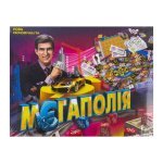 Настільна гра Danko Toys DTG6U Мегаполія 2-4 гравці для дітей та дорослих