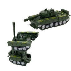 Робот-трансформер Танк XY778-3E інерційний 14 см хакі