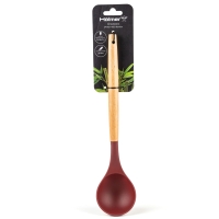 Ополоник кухонний універсальний Hölmer SP-0431-WSG Bamboo силікон 31 см коричневий