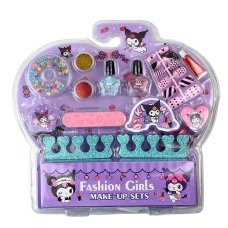 Набір для дитячого манікюру Куромі 1767-4D фіолетовий