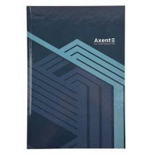 Блокнот А4 клітинка 96 аркушів Axent 8422-580-A Lines синій