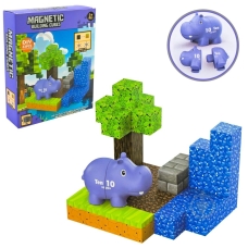 Конструктор магнітний JM929 Бегемот 43 деталі