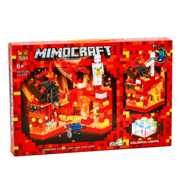 / Конструктор Minecraft 330дет gt-107