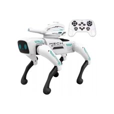 Робот-собака на радіокеруванні 32 см Mech Guardian QF660-2 на акумуляторі звукові ефекти білий