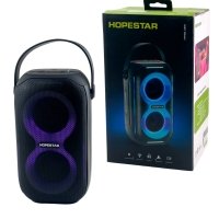 Колонка портативна Hopestar Party 200 mini Bluetooth LED чорний