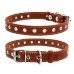 Нашийник для собак S Collar 01516 шкіра 20 мм безрозмірний 50 см коричневий