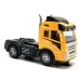 Вантажівка на радіокеруванні 22 см 693A світлові та звукові ефекти чорний з жовтим