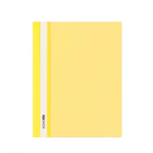 / Папка-швидкозшивач  А4 пластиковий Economix E31511-05 глянець жовтий new