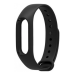 Ремінець для фітнес-браслета Fitness band М4-A/M4/M5 силікон чорний
