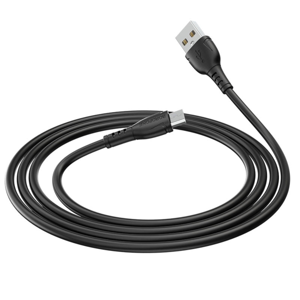 Кабель USB/micro-USB 1 м BOROFONE BX51 Triumph 2.4 A чорний