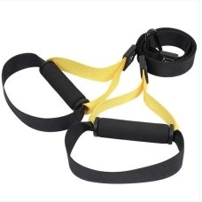 Петлі тренувальні TRX Fit Studio до 250 кг чорний з жовтим
