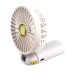 Вентилятор портативний Mini fan AND XL-880 діаметр 9 см з підставкою для телефону та дисплеєм білий