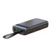 Універсальна мобільна батарея 40000 mAh XO PR157 22.5 W повербанк з дисплеєм чорний