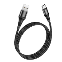 Кабель HOCO X50 Excellent charging data for Type-C 3A/1m. Black new