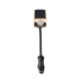 FM-трансмітер модулятор 583 Bluetooth AUX USB SD/MMC з пультом чорний з золотистим