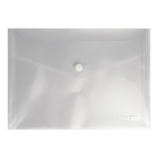 Папка на кнопці А5 Economix E31316-00 пластик прозорий