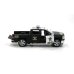 Іграшкова машинка моделька KiNSMART KT5381WP Chevrolet Silverado Police метал 12 см інерційна чорний