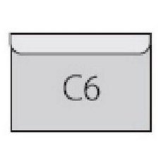 / Конверт 114х162 С6 СКЛ бел 75гр (1040/1041)