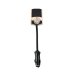 FM-трансмітер модулятор 583 Bluetooth AUX USB SD/MMC з пультом чорний з золотистим