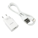 Зарядний пристрій з кабелем USB/Apple Lightning 1 м Usams T21 5 V 2.1 A білий