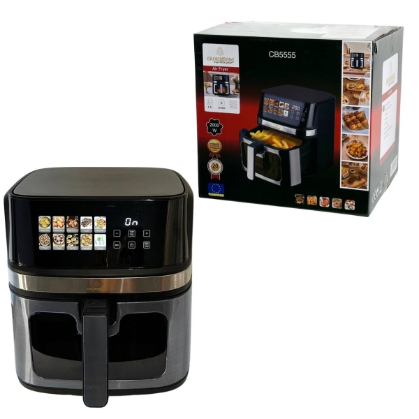 Аерогриль-фритюрниця мультипіч Crownberg CB-5555 безмасляна 2000 Вт 8.5 л
