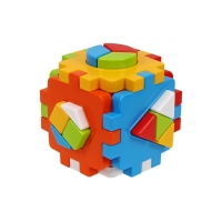 Ігровий набір сортер Куб Technok Toys 2469 пластик 22 фігури різнобарвний