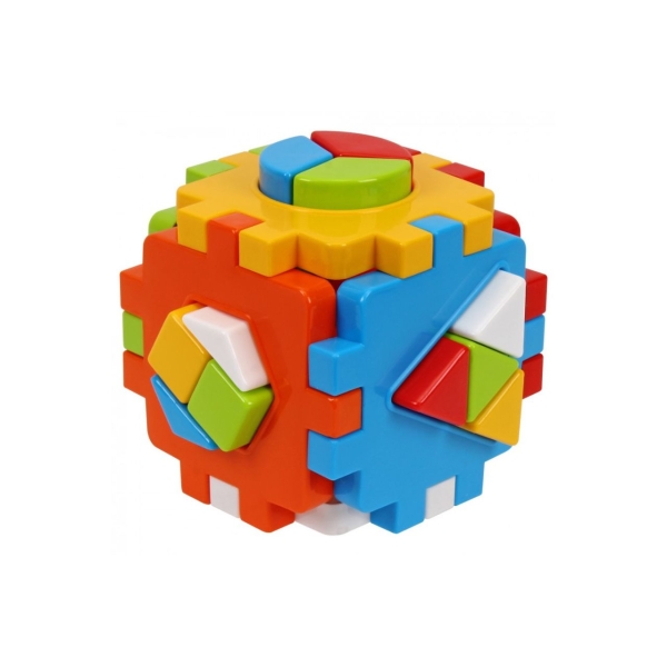 Ігровий набір сортер Куб Technok Toys 2469 пластик 22 фігури різнобарвний