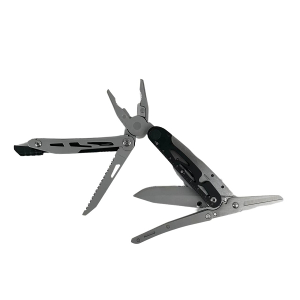 Мультитул 18в1 038 нержавіюча сталь універсальний сріблястий