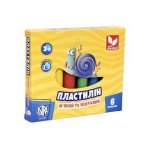 Набір пластиліну 6 кольорів Школярик 83811905 восковий